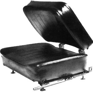 Bucket Seat with folding back