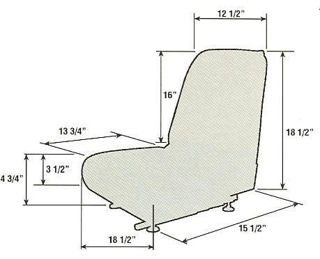 UMP - Universal Metal Pan Seat Diagram1